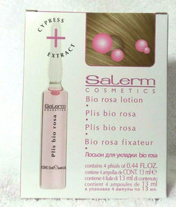 Salerm Cosmetics Bio Rosa Lotion -4 phials x 0.44 oz/13ml