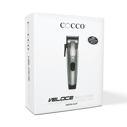 COCCO veloce pro cordless clipper MATTE GREY color dual voltage