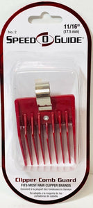 SPEED-O-GUIDE COMB SIZE #2 11/16" Universal Guide Guard for All Clippers Trimmer