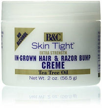 Load image into Gallery viewer, B&amp;C SKIN TIGHT INGROWN HAIR &amp; RAZOR BUMP CREME EXTRA STRENGTH NECK PIMPLES 2OZ