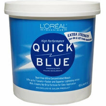 Load image into Gallery viewer, Loreal QUICK BLUE POWDER BLEACH 16 OZ Lifts 7 Levels
