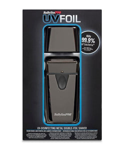 BaBylissPRO UVFOIL Matte Black UV Double-Foil Shaver | FXLFS2MB