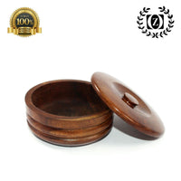 Classic Wooden 5 Pcs Cut Throat Men's Straight Edge Razor Shaving Set/Kit - Liberty Beauty Supply
