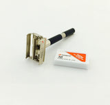 Men's Razors Shave Kit Zeva DE Long Handle Safety Razor Dorco Blades Replacement - Liberty Beauty Supply