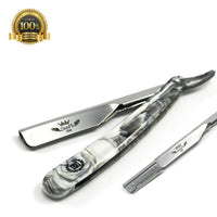 Free Blades + Classic Barber Straight Razor Cut Throat Salon Shaving Rasoi - Liberty Beauty Supply
