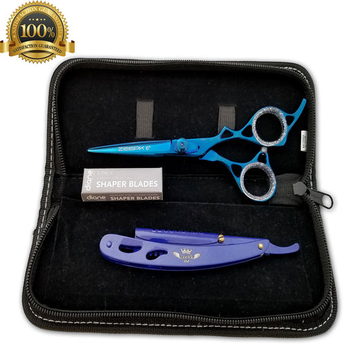 Professional Salon Hair Cutting Thinning Scissors Barber Shears Hairdressing Set - Liberty Beauty Supply