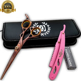 Professional Hair Cutting Japanese Scissors Barber Stylist Salon Shears 6" pro - Liberty Beauty Supply