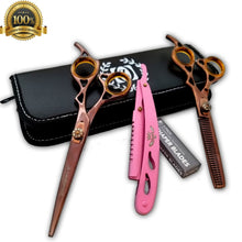 Load image into Gallery viewer, Professional Hair Cutting Japanese Scissors Barber Stylist Salon Shears 6&quot; pro - Liberty Beauty Supply