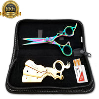 Salon Hair Cutting Thinning Scissors Barber Shears Hairdressing Accessories Set - Liberty Beauty Supply