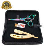 Salon Hair Cutting Thinning Scissors Barber Shears Hairdressing Accessories Set - Liberty Beauty Supply
