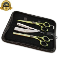 Salon Professional Barber Hair Cutting Thinning Scissors Shears Hairdressing Set - Liberty Beauty Supply
