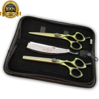 Salon Professional Barber Hair Cutting Thinning Scissors Shears Hairdressing Set - Liberty Beauty Supply