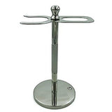 Shaving Stand for Safety Razor and Shaving Brush with Mug for Cream Stainless - Liberty Beauty Supply