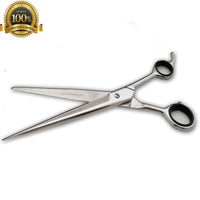 Hair Cutting Pet Dog Grooming Scissors Cutting Curved Thinning Shears 2PC Set - Liberty Beauty Supply