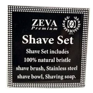 ZEVA Men's Luxury Wet Shave 3 Pcs Set - Liberty Beauty Supply