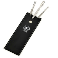 Spoon Cuticle Pusher Cleaner Trimmer Manicure Pedicure Nail Care Tools 4 Pc Set - Liberty Beauty Supply