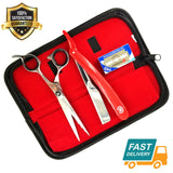 Professional Razor Hairdressing Scissors Salon Hair Cutting Barber Shears Shave - Liberty Beauty Supply