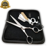8" Professional Hair Cutting Japanese Scissors Thinning Barber Shears Set Kit - Liberty Beauty Supply