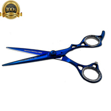 Load image into Gallery viewer, 6&quot; Professional Hairdressing Hair Scissors Barber Shears Titanium Razor TIJERAS - Liberty Beauty Supply