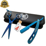 barber cut throat shavette shaving men straight razor folding afeitado rapada - Liberty Beauty Supply
