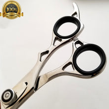 Load image into Gallery viewer, 7” Professional Salon Hair Cutting Scissors Thinner Barber Shears Razor Set - Liberty Beauty Supply