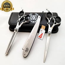 Load image into Gallery viewer, Professional Hair Cutting Japanese Scissors Barber Stylist Salon Shears 7&quot; - Liberty Beauty Supply