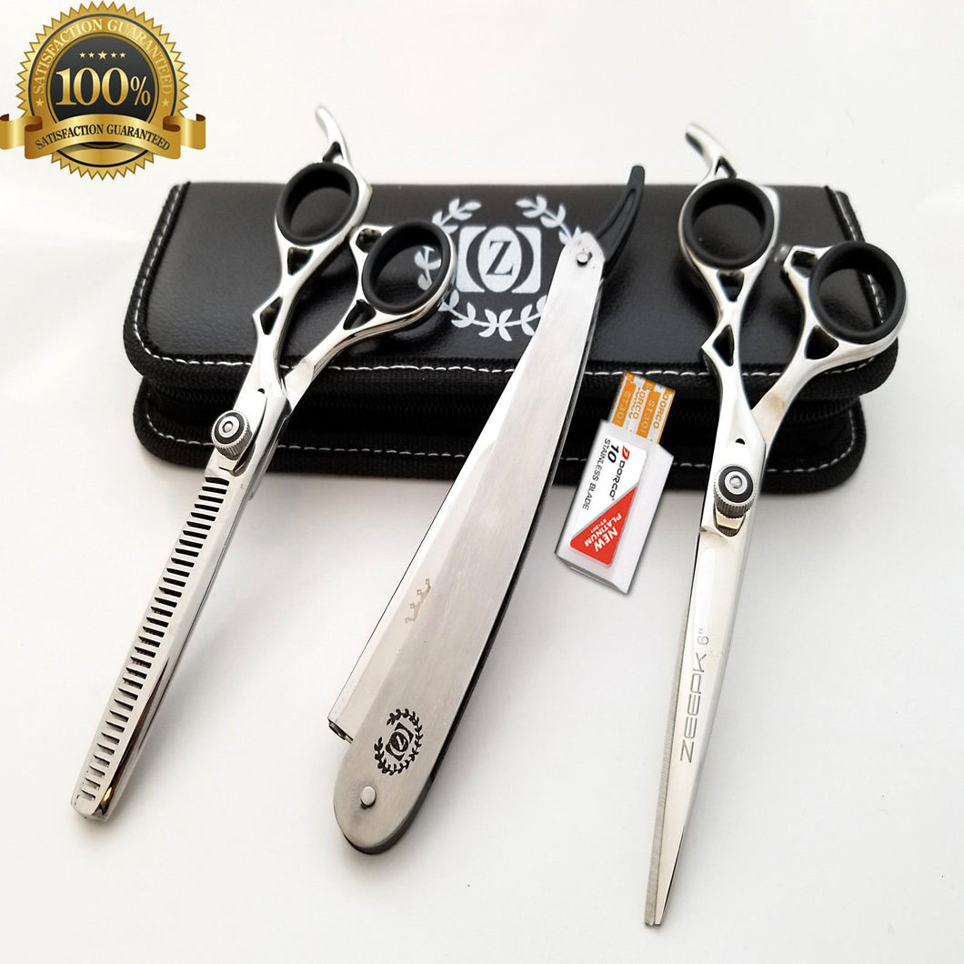 Professional Hair Cutting Japanese Scissors Barber Stylist Salon Shears 7