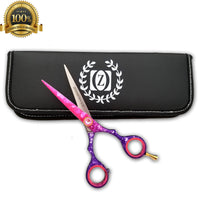 6" Salon Hair Scissors Set Barber Hair Cutting Shears Hairdressing Styling Kit - Liberty Beauty Supply