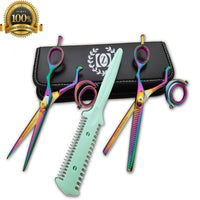 New Hairdressing Pro Salon Hair Scissors Thinning Hair Cutting Scissors 6 " Set - Liberty Beauty Supply