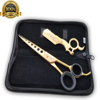 Professional Salon Hair Cutting Thinning Scissors Barber Shears Hairdressing Set - Liberty Beauty Supply