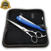 Cargar imagen en el visor de la galería, Salon Barber Hairdressing Hair Cutting Tooth Scissor 8&quot; Thinning Scissors Shears - Liberty Beauty Supply