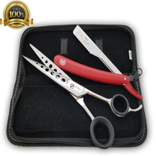 Cargar imagen en el visor de la galería, USA 8&#39;&#39; Hairdressing Shears Professional Thinning Cutting Hair Scissor TIJERAS - Liberty Beauty Supply