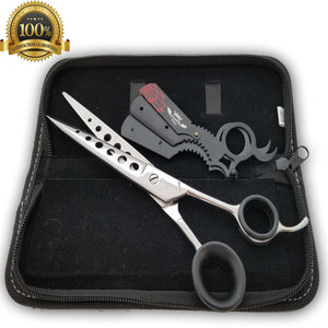 Professional Hairdressing Hair Cutting Scissors Barber 8" Shears STAINLESS STEEL - Liberty Beauty Supply