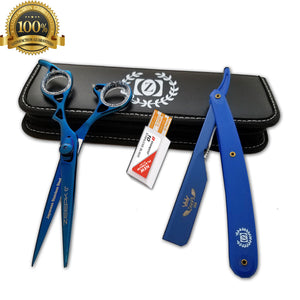 Professional Barber Hair Cutting Thinning Scissors Shears Set Salon Hairdressing - Liberty Beauty Supply