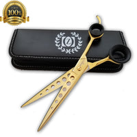 8" Professional Barber Shears Hair Cutting & Thinning Scissors Hairdressing Set - Liberty Beauty Supply