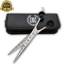 Load image into Gallery viewer, 8&quot; Professional Barber Shears Hair Cutting Hair Salon Scissor Tijeras Sharp Cut - Liberty Beauty Supply