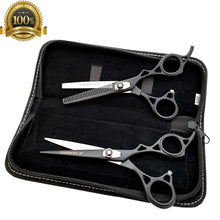 Cargar imagen en el visor de la galería, Professional Barber Hair Cutting Thinning Scissors Shears Set Hairdressing Salon - Liberty Beauty Supply