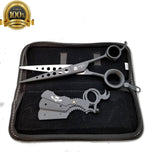 Professional Salon TIJERAS 8' Thinning Scissors Barber Shears Hairdressing Set - Liberty Beauty Supply