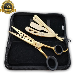 Professional Hairdressing Set Salon Hair Cutting Thinning Scissors Barber Shears - Liberty Beauty Supply