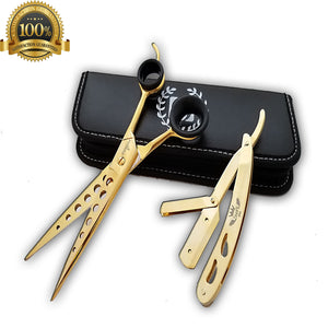 Professional Hairdressing Set Salon Hair Cutting Thinning Scissors Barber Shears - Liberty Beauty Supply