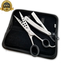 Load image into Gallery viewer, 8&quot; Salon Hair Scissors Set Barber Hair Cutting Shears Hairdressing Styling Kit - Liberty Beauty Supply