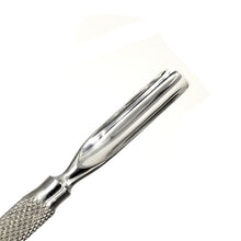 Cargar imagen en el visor de la galería, Spoon Cuticle Pusher Cleaner Trimmer Manicure Pedicure Nail Care Tools 4 Pc Set - Liberty Beauty Supply