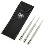 4 Pcs Beauty Nail Care Cuticle Pusher Spoon Trimmer File Manicure Pedicure Tools - Liberty Beauty Supply