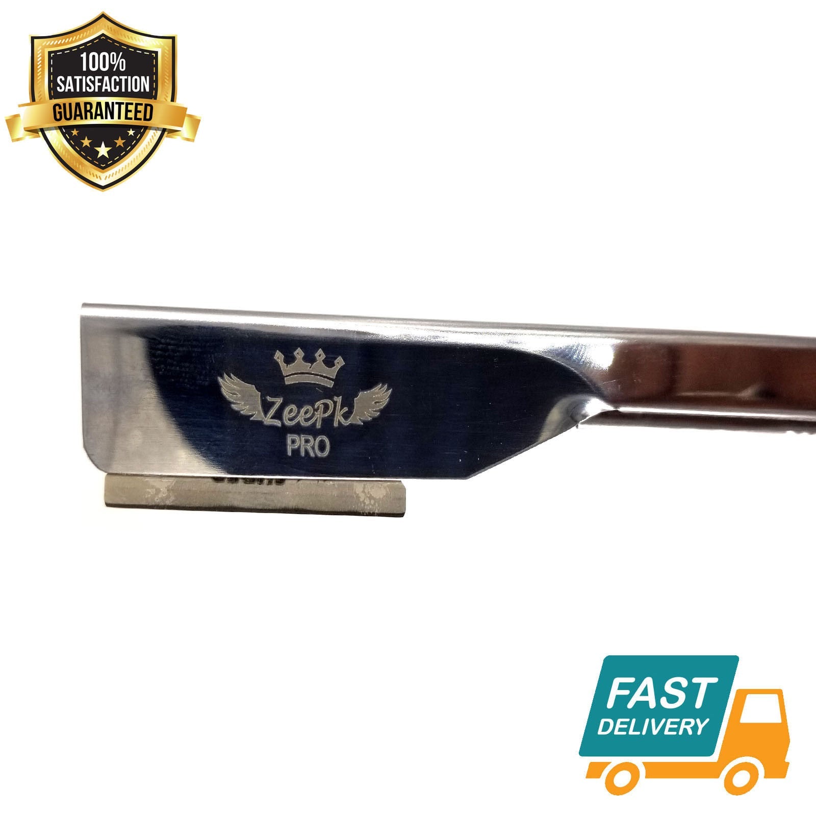 2 Piece New Salon Barber Shaving Close Shave Razor Exposed Blade Free ...