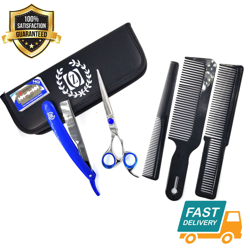 Hairdressing Hair Cutting Scissors Barber Shears Custom Stainless Steel Tijeras - Liberty Beauty Supply