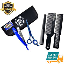 Cargar imagen en el visor de la galería, Salon Hair Shaper Razor Blade with Handle for Custom Shaping Shears Kit TIJERAS - Liberty Beauty Supply