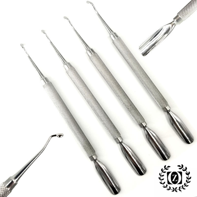 Lmyzcbzl Cuticle Trimmer 3 Pcs Cuticle Remover Cuticle Pusher Nail Cuticle  Remover Nail Art Tools Nail