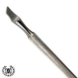 SET 4 Pedicure Manicure Set. Nail Cuticle Spoon Pusher Remover Cut Tool Salon Oil Cleaner - Liberty Beauty Supply