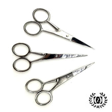 Load image into Gallery viewer, 3PCS Stainless Steel Makeup Eyebrow Hair Eyelash Remover Trimmer Scissors Cutter - Liberty Beauty Supply