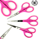 Women Ladies Pro Eyebrow Trimmer Comb Eyelash Hair Scissors Cutter Remover Tool - Liberty Beauty Supply